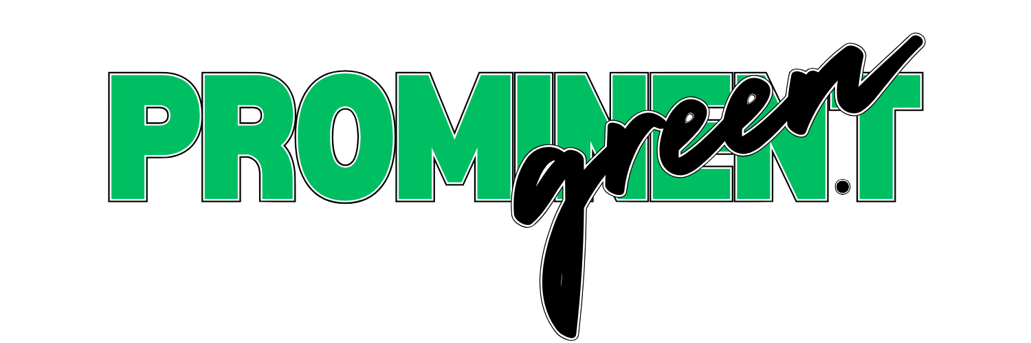 Prominent    green